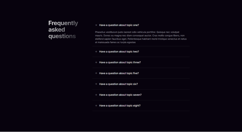 FAQ 007
